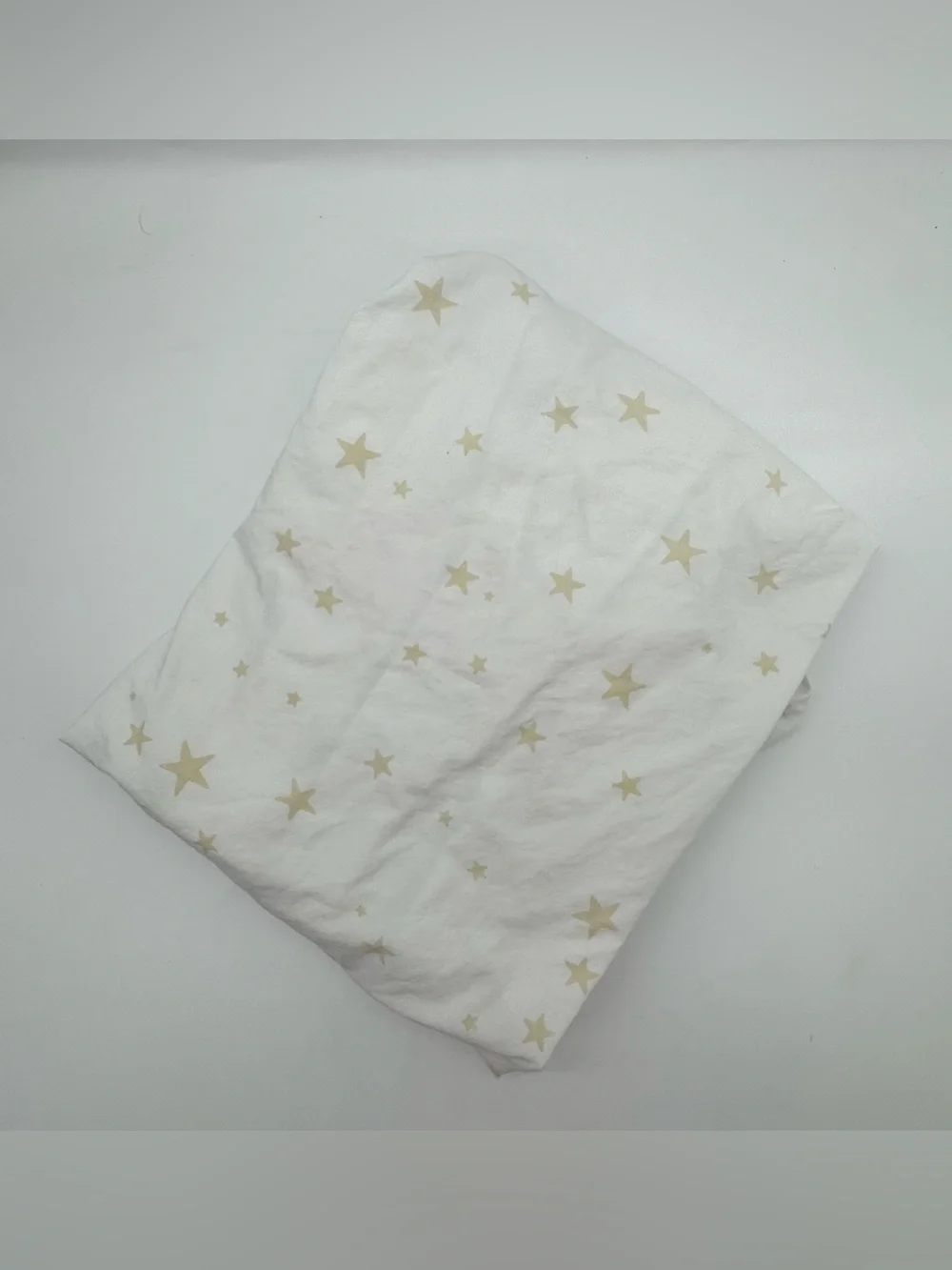 Emily & Meritt for Pottery Barn Kids Crib Sheet in Gold Stars Print